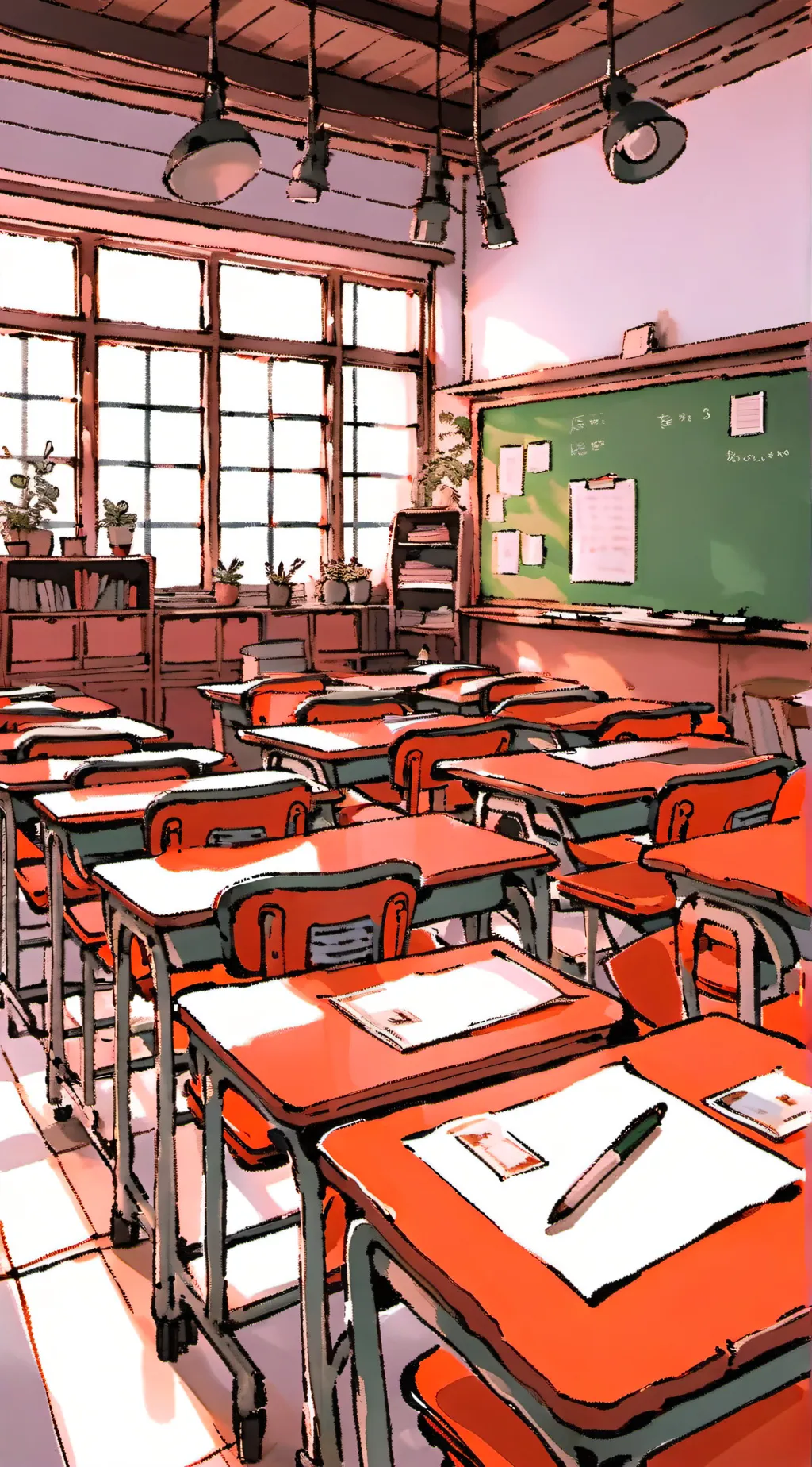 ai character: Class1-A choas  background