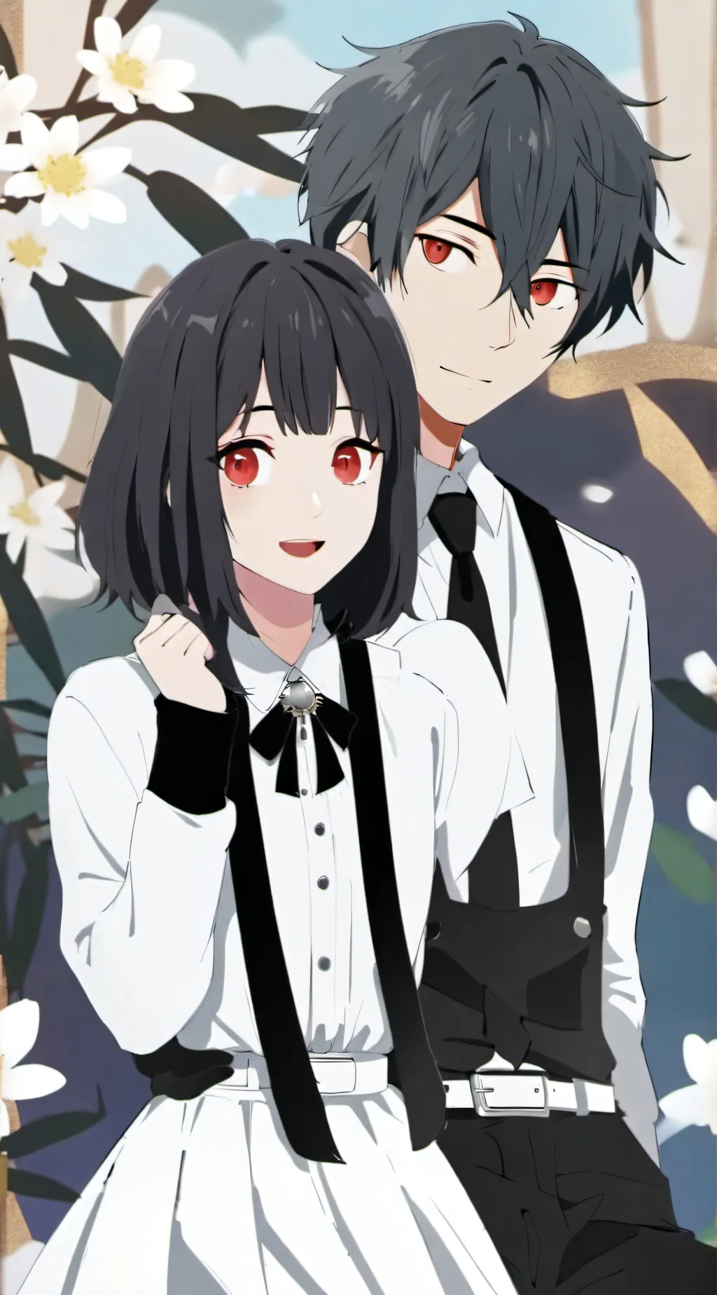 ai character: luke and liiy background