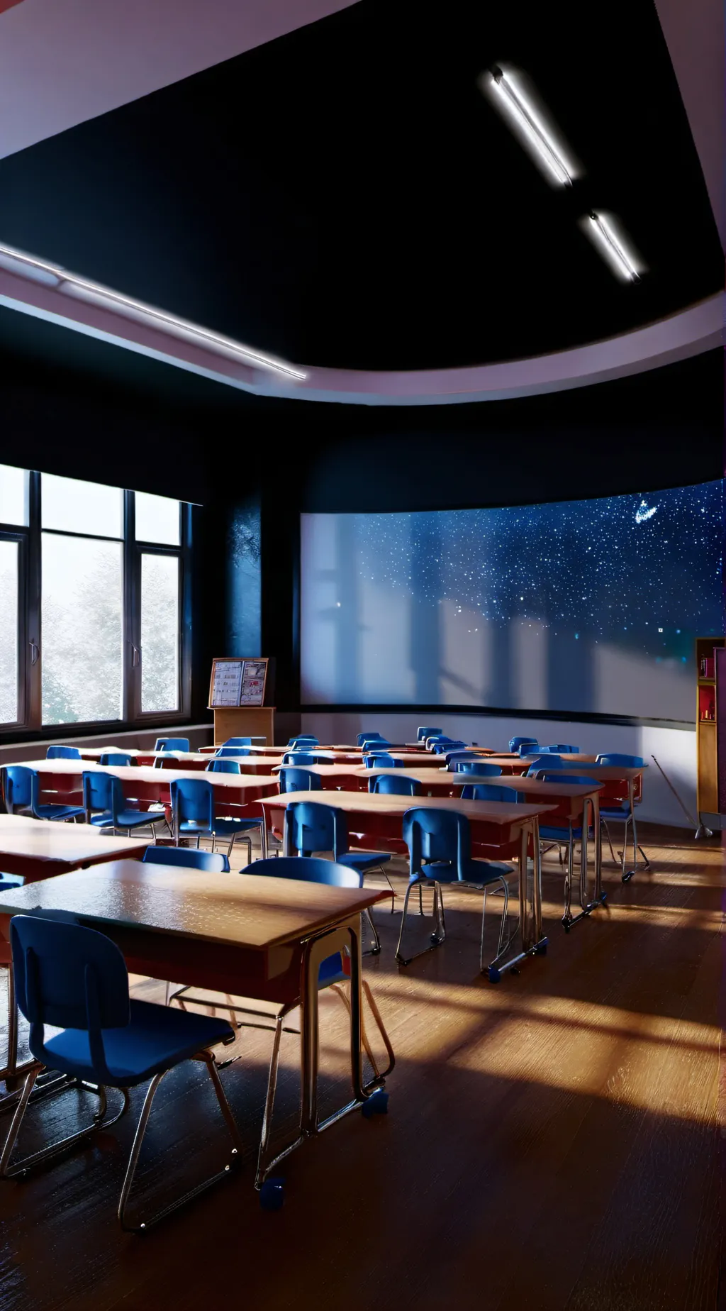 ai character: MHA new student background