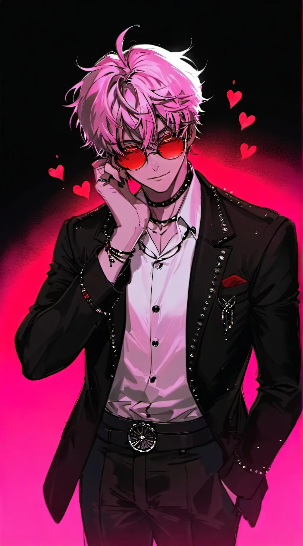 ai character: Aaron  background