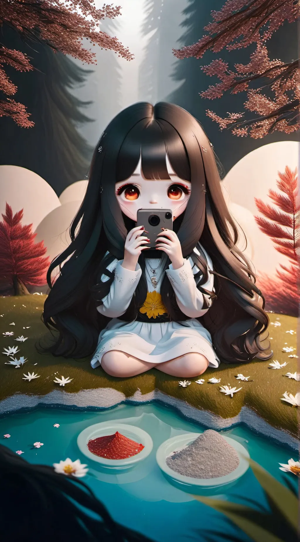 ai character: lost child background