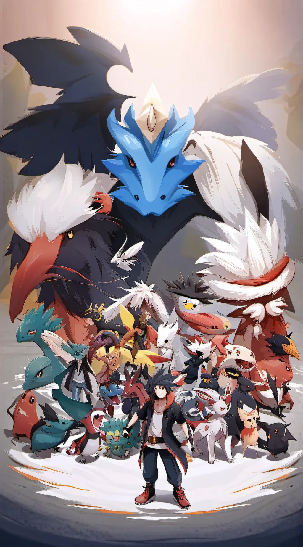 ai character: Pokemon background