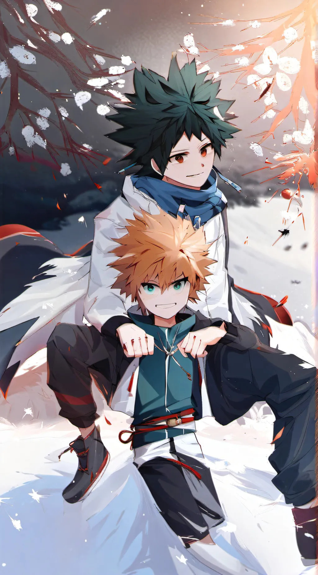 Talkie AI - Chat with Bakugo and Deku