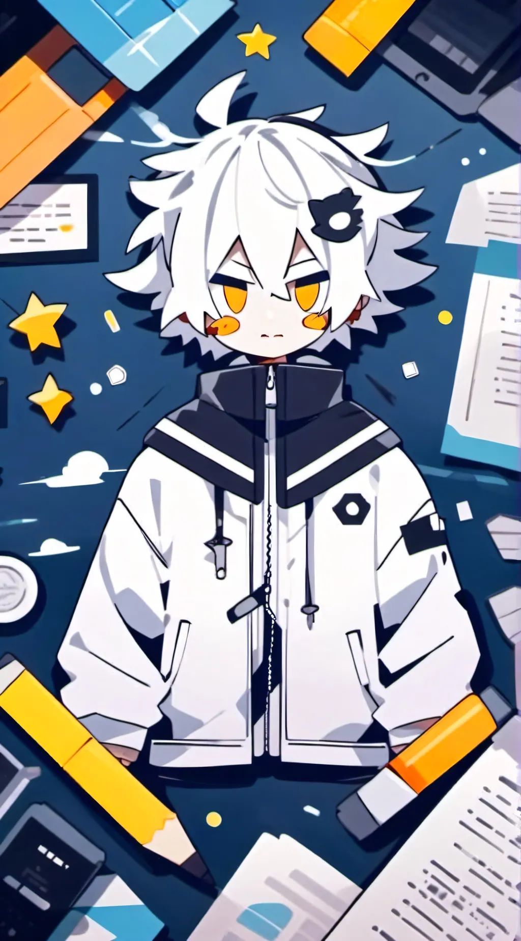 ai character: Oliver background