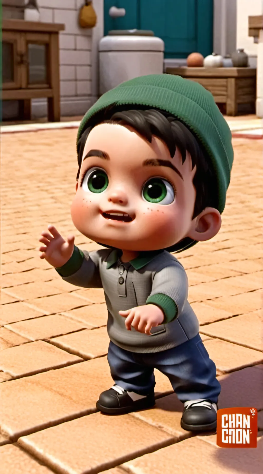 ai character: your baby background