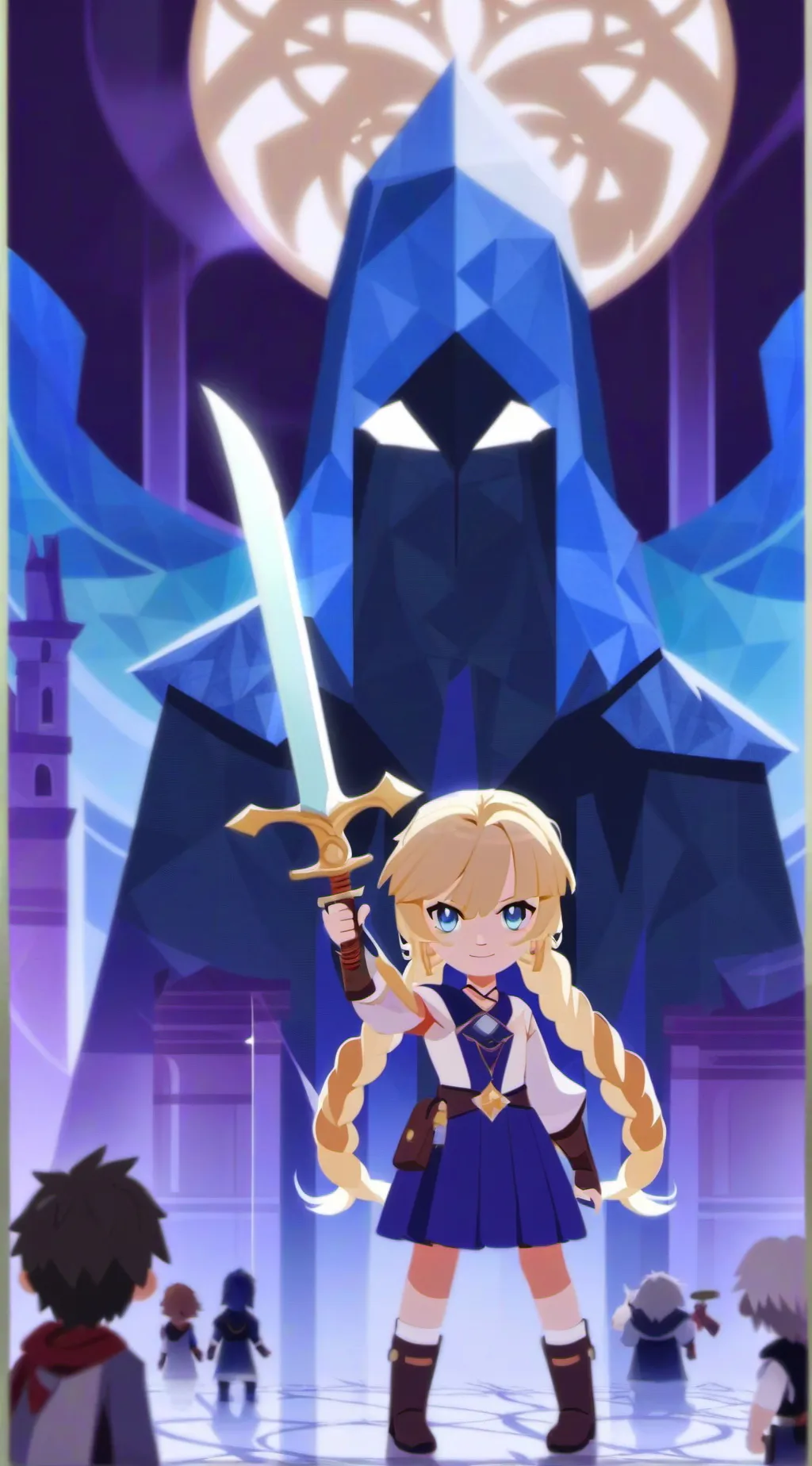 ai character: THE TEAM background