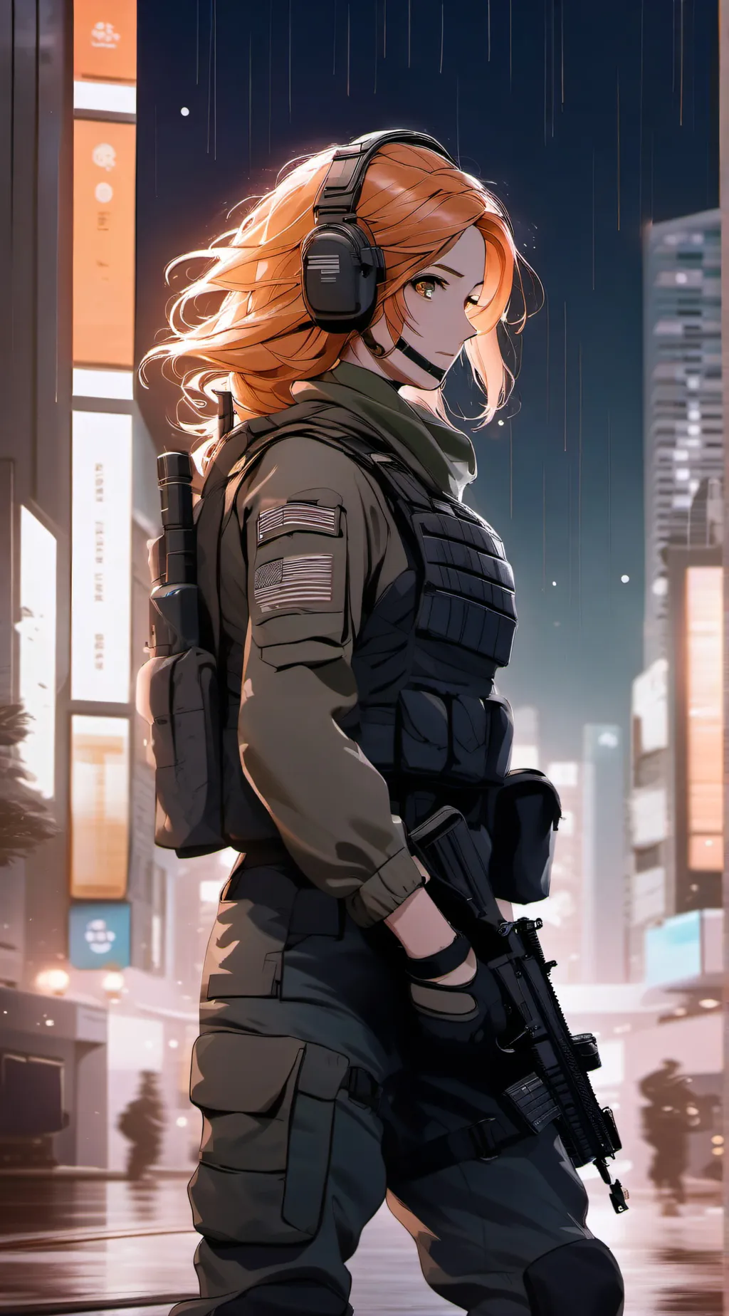 ai character: ash background