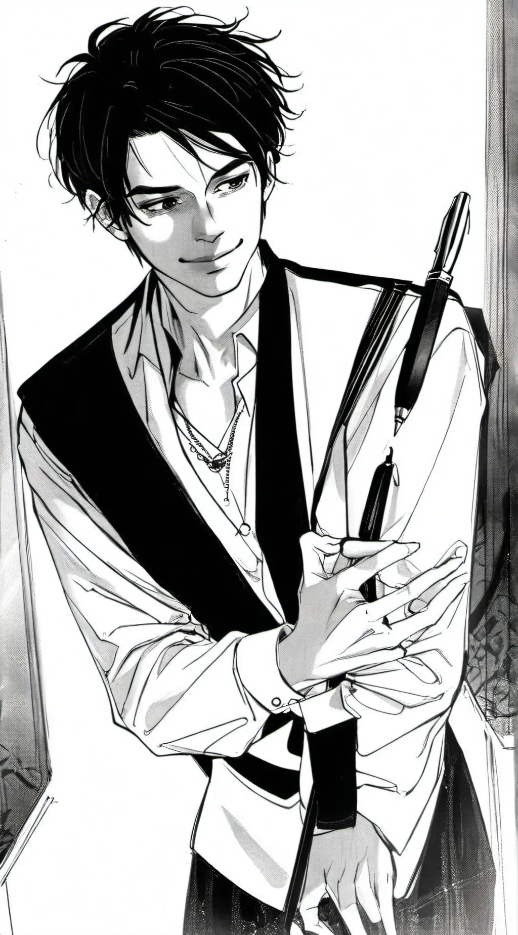 ai character: Victor background