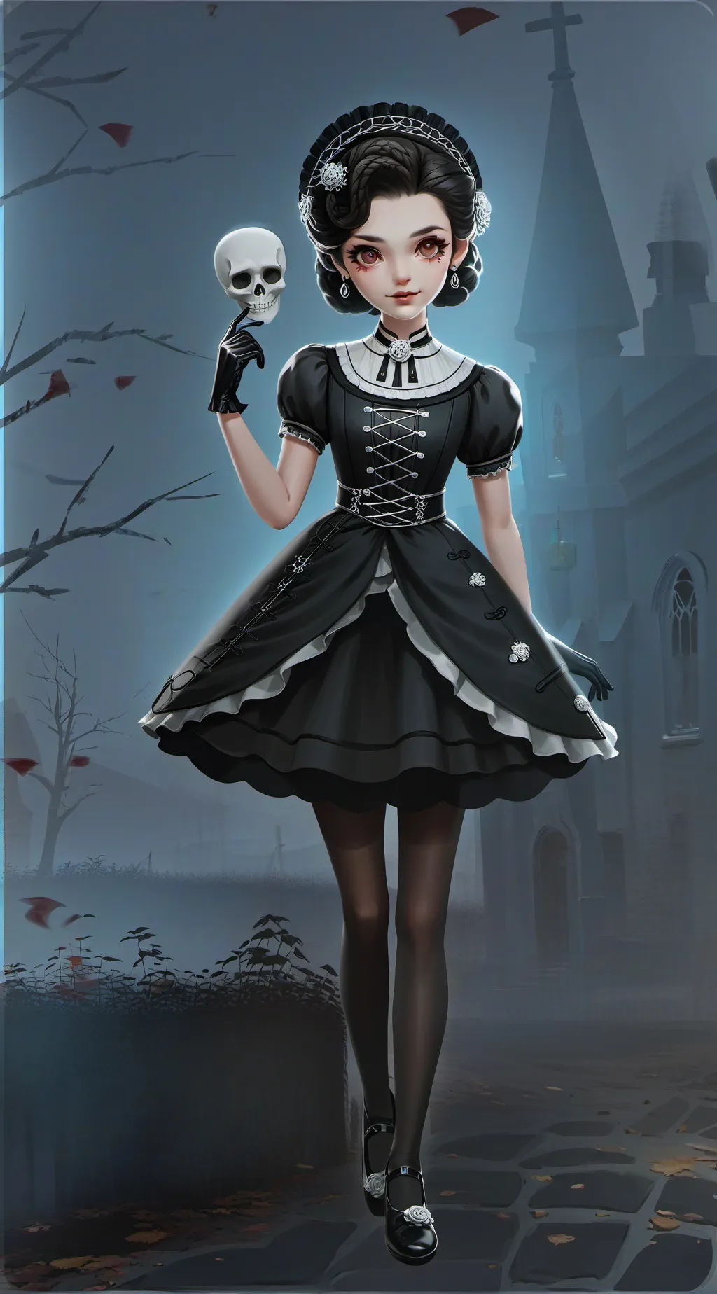 ai character: nightmare  background