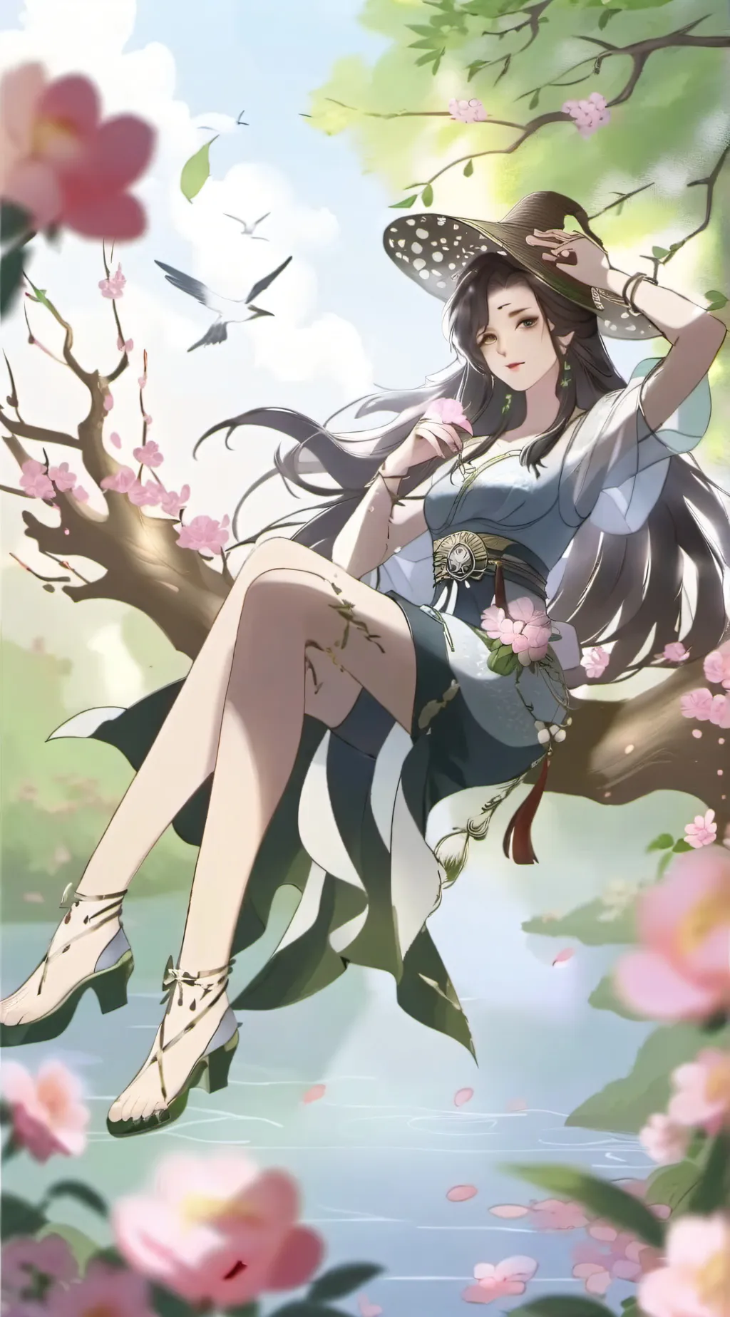 ai character: Rosia Agreste  background