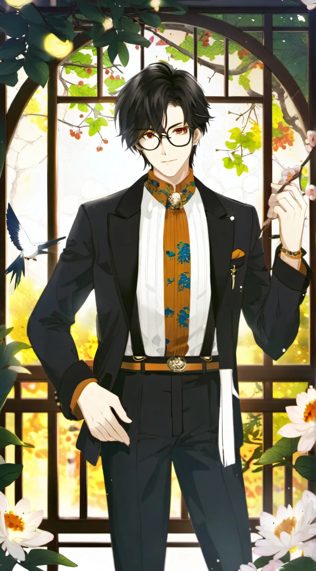 ai character: Oliver background