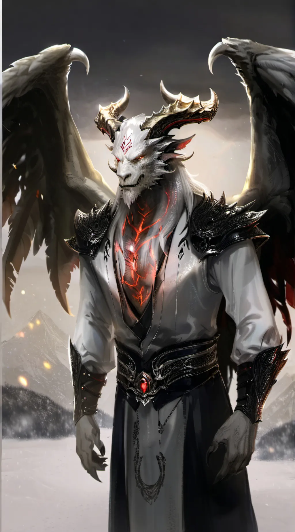 ai character: Rahgar Dark Wind background