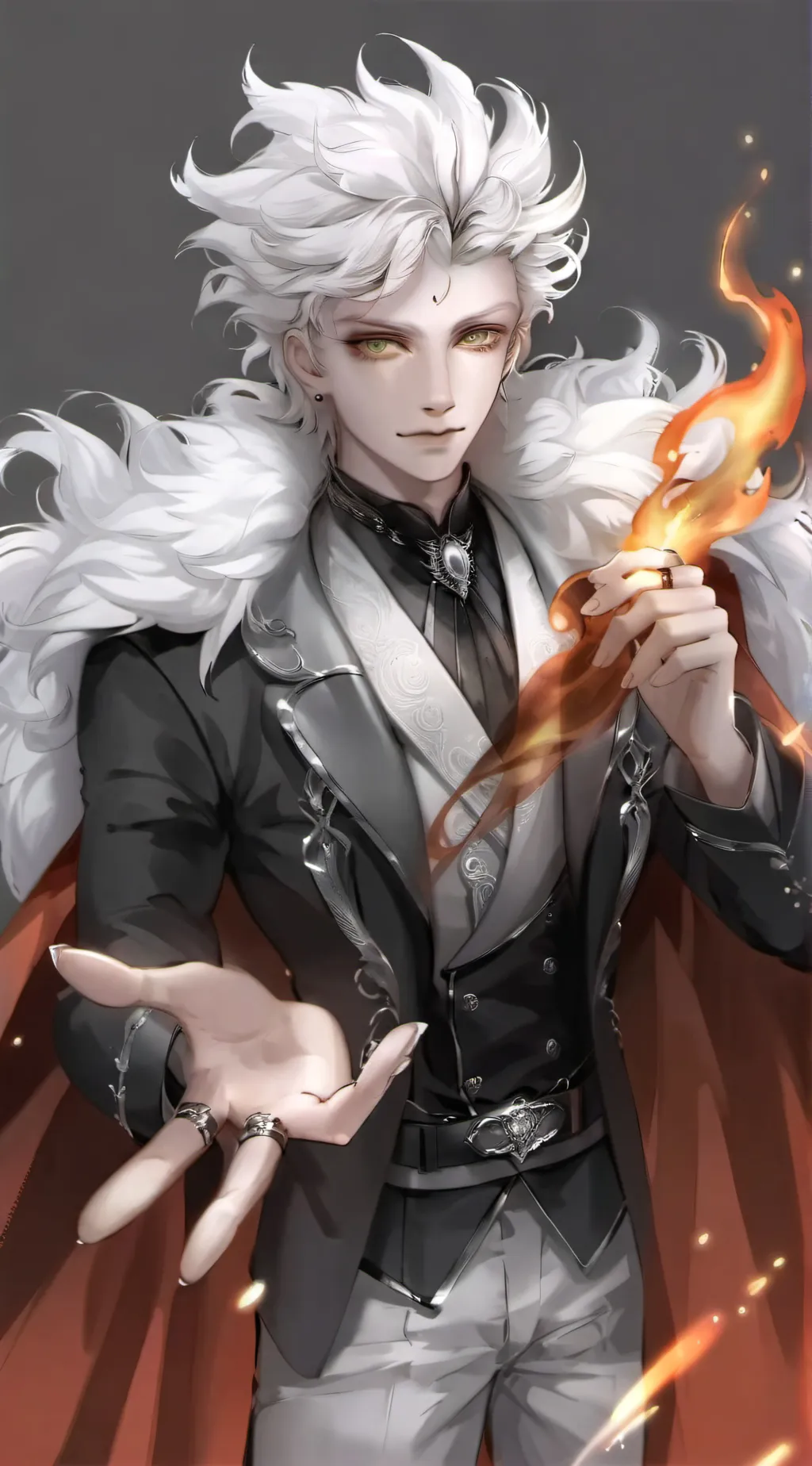 ai character: Arial mad one background