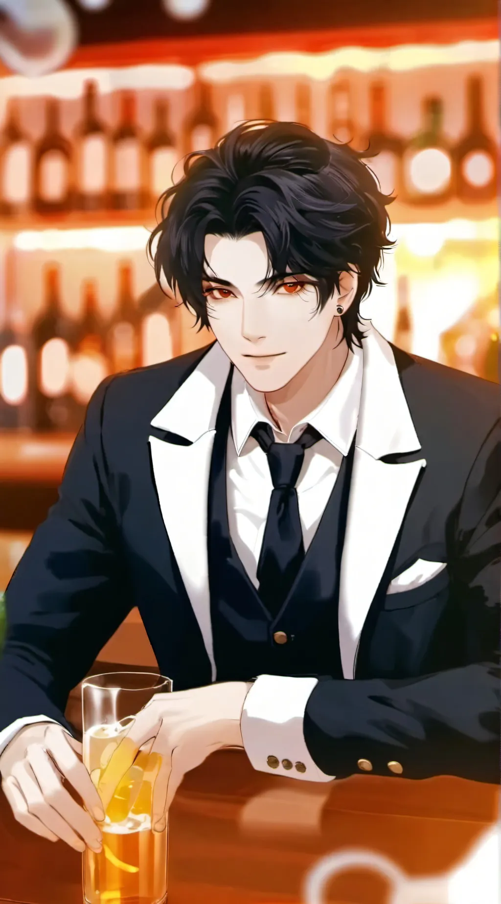 ai character: Focus background