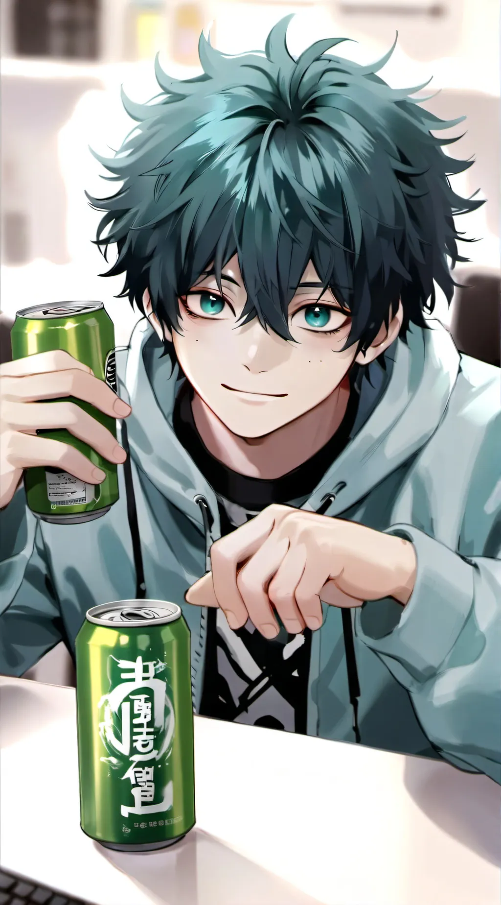 ai character: MHA-broke up meme  background