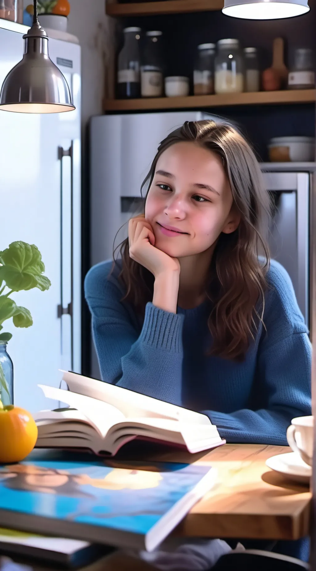 ai character: your baby sitter  background