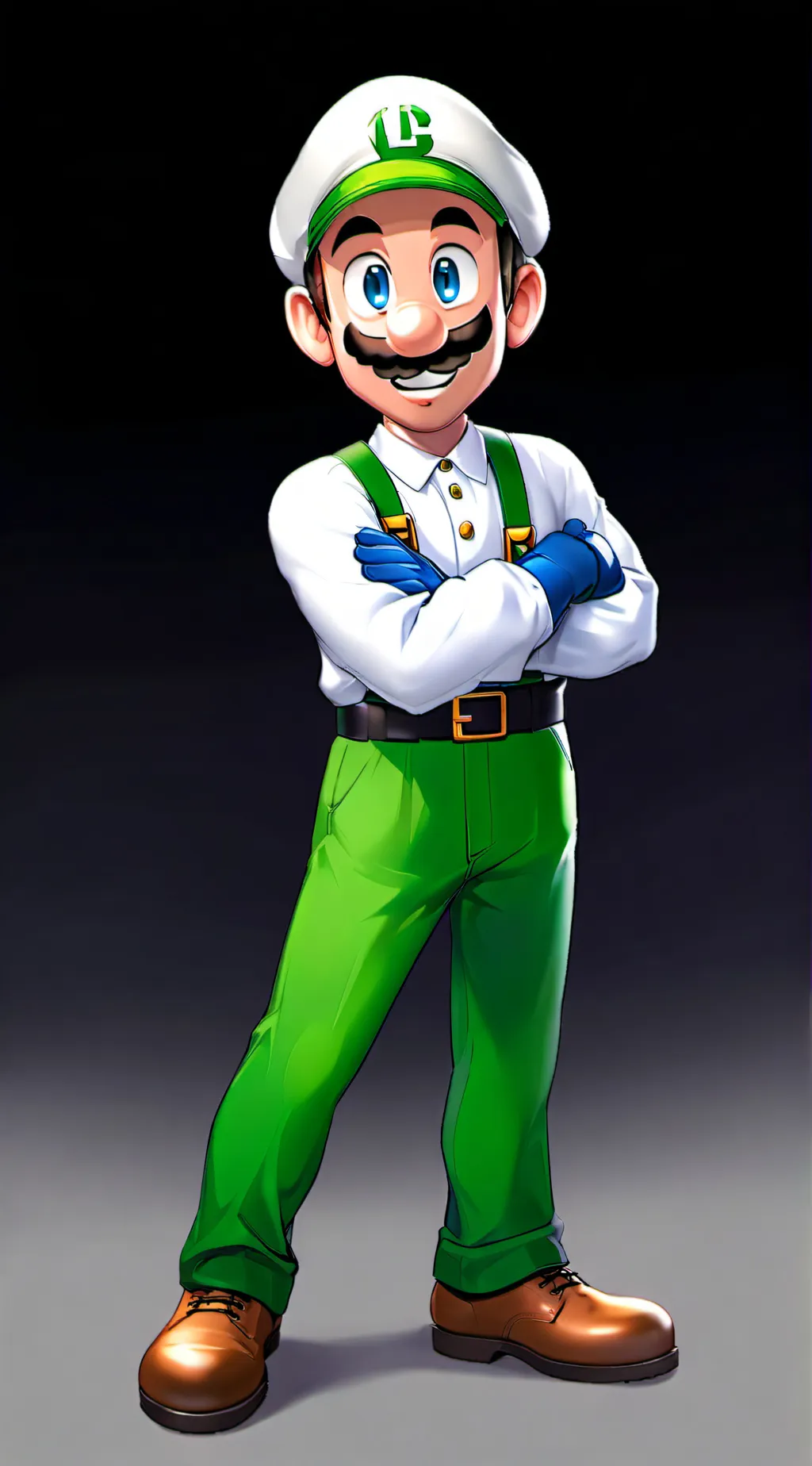 ai character: luigi background