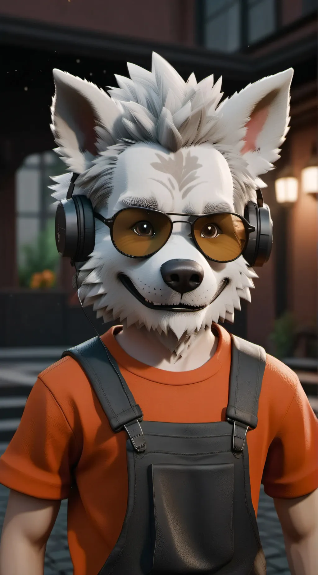 ai character: K9 background