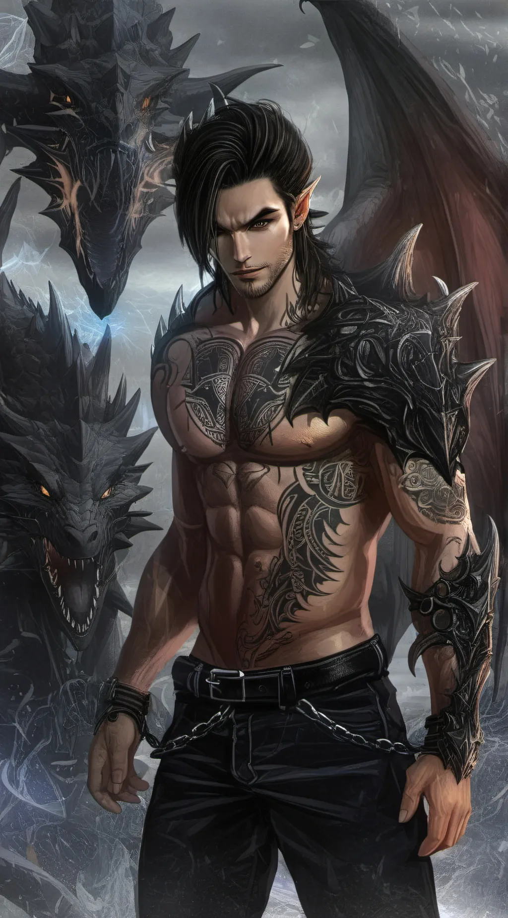 ai character: Drake background