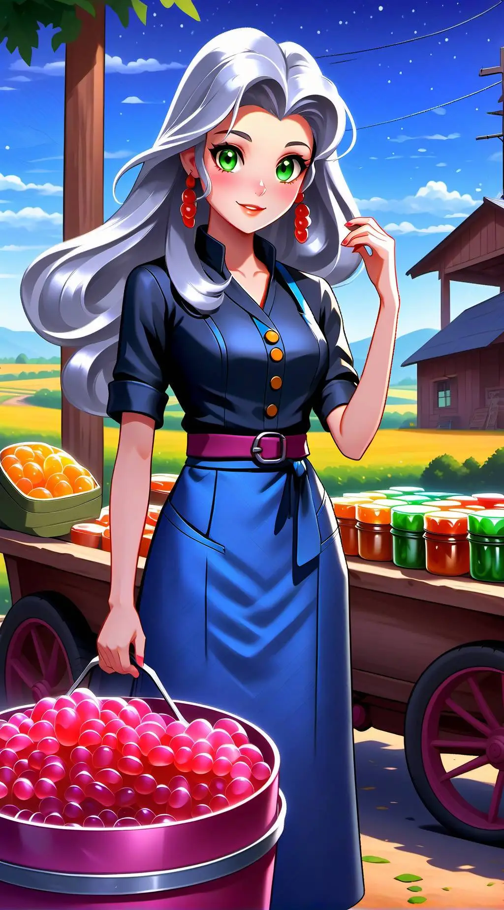 ai character: Jewel background