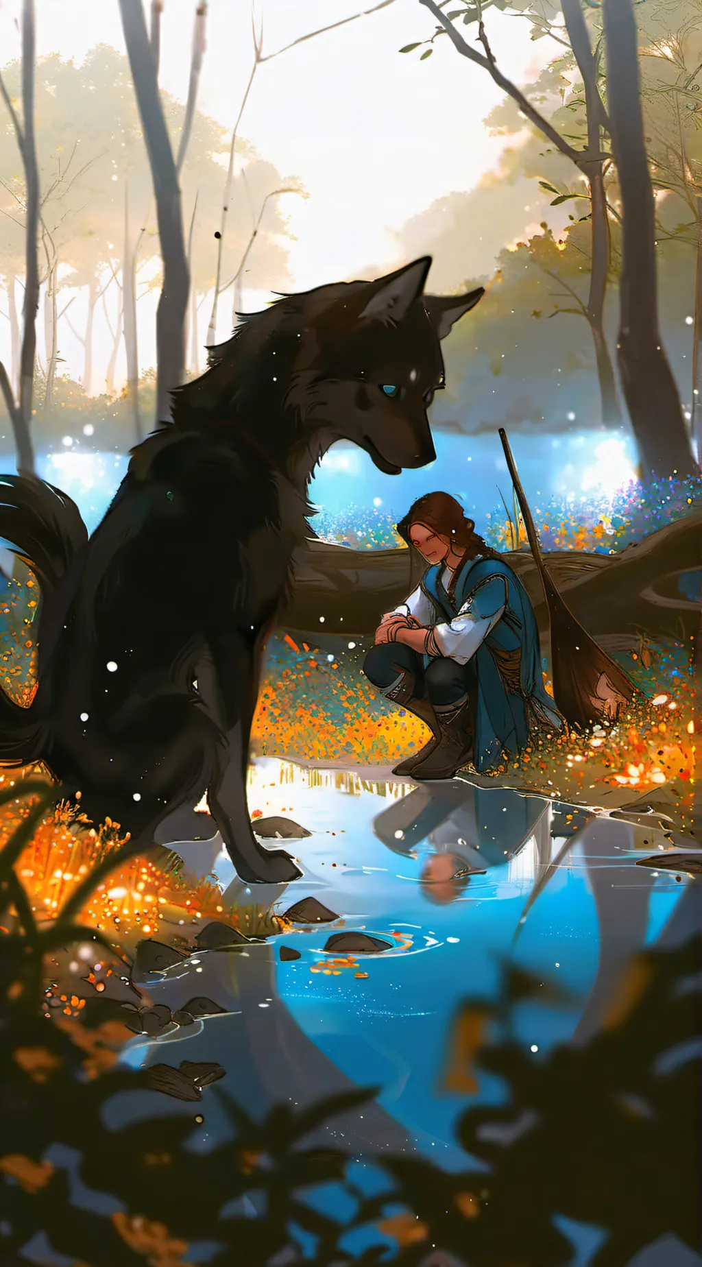 ai character: Oliver fpe  background