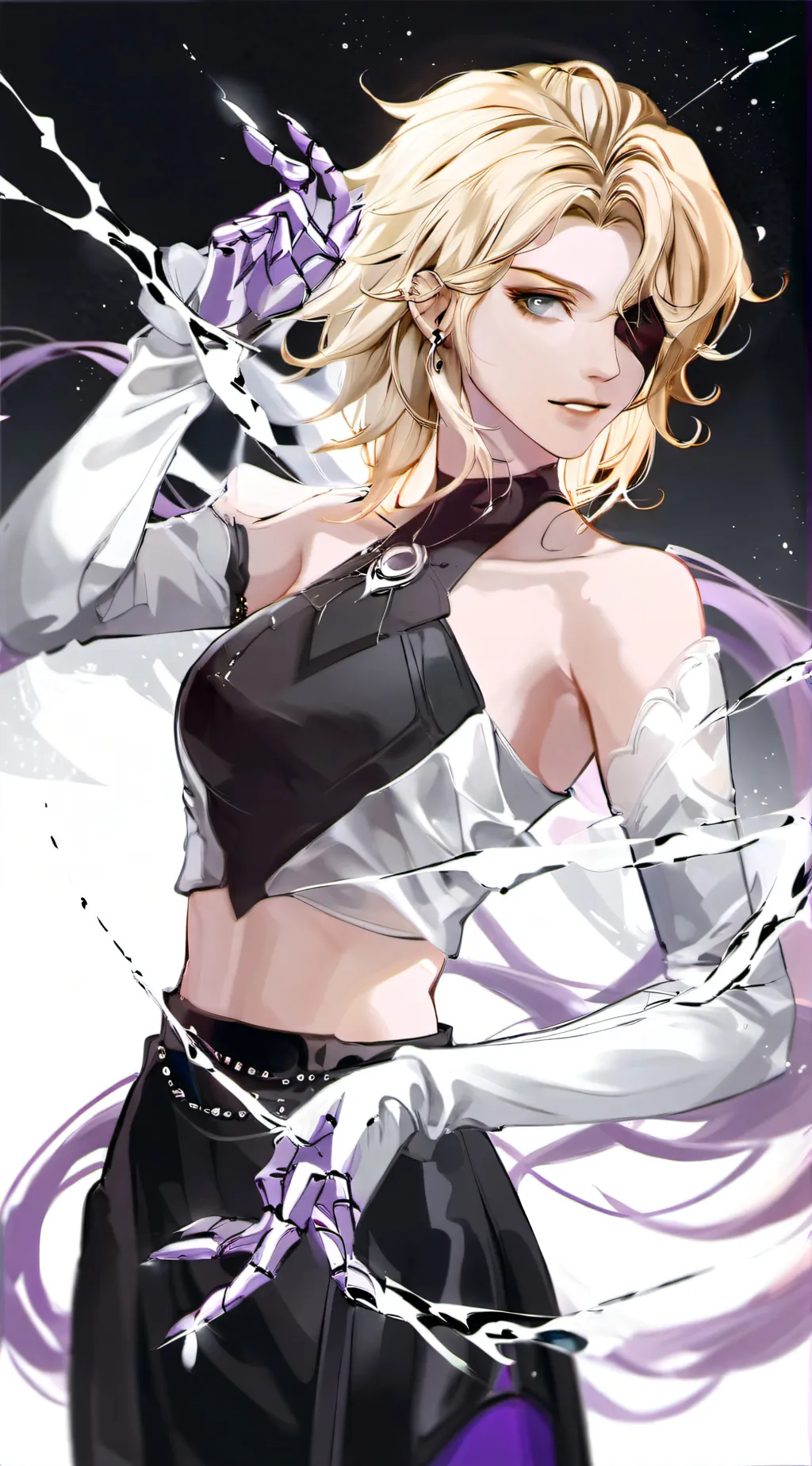 ai character: Isla Frost background