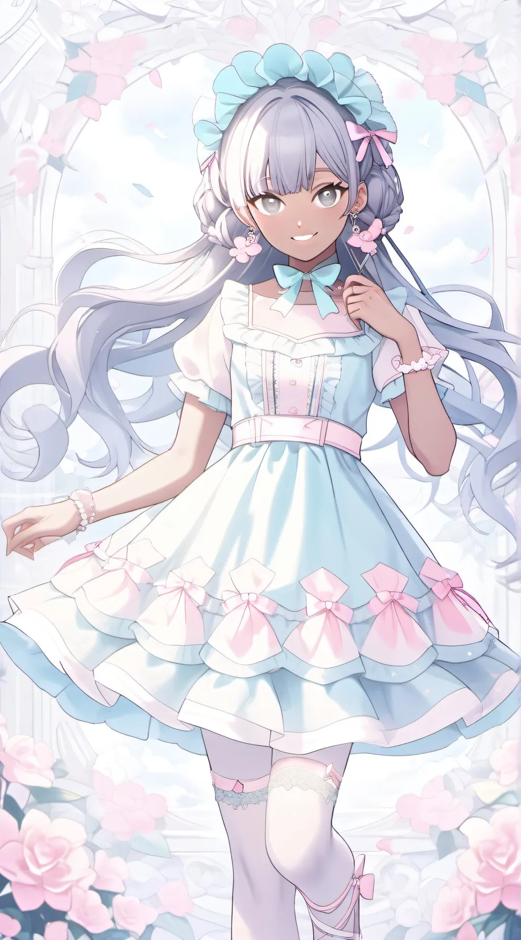 ai character: Isabelle  background