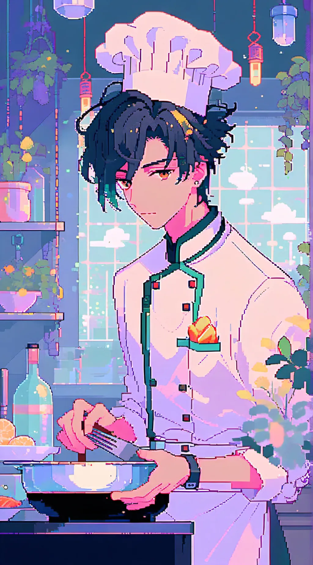 ai character: Vince  background