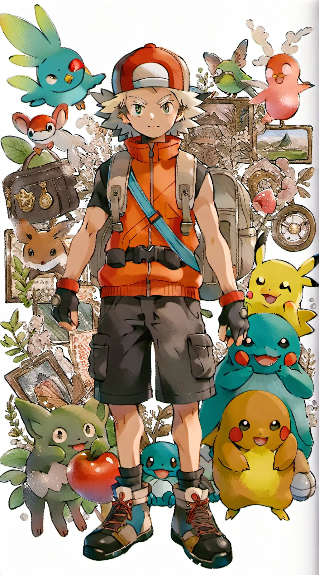ai character: pokemon adventure  background