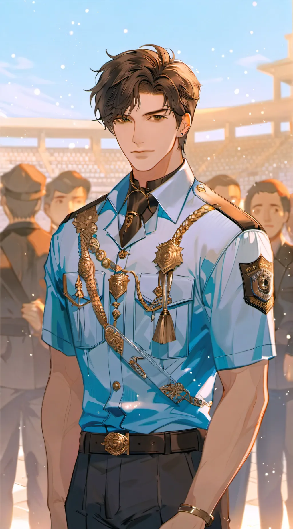 ai character: Drake  background