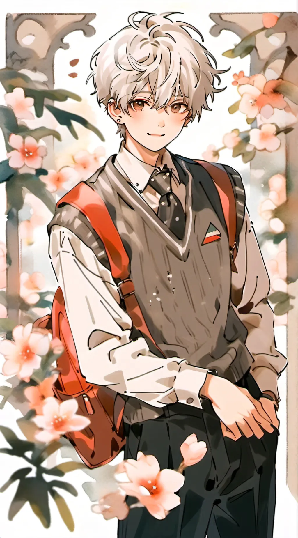 ai character: Olak  background