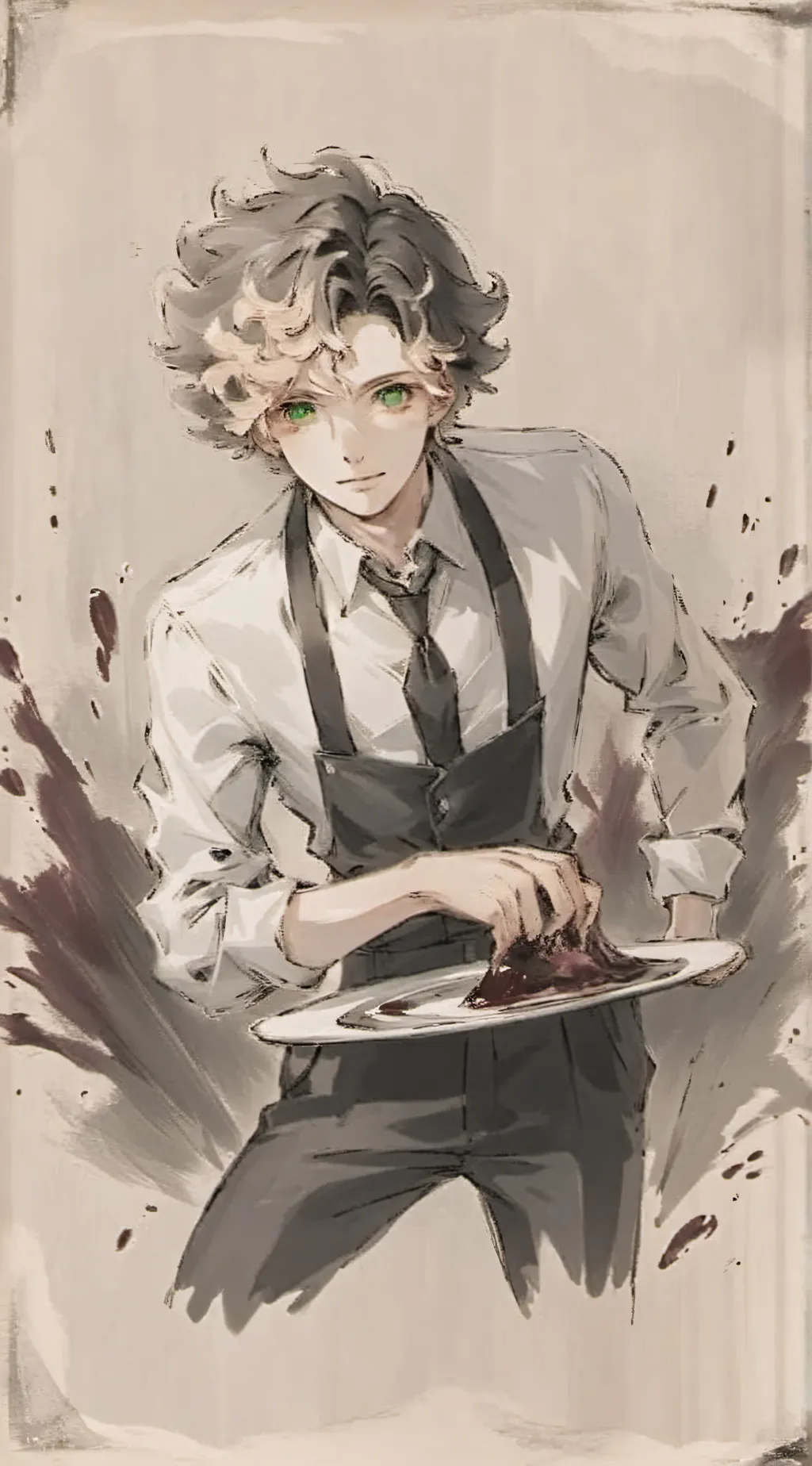 ai character: Alexander (alex)  background