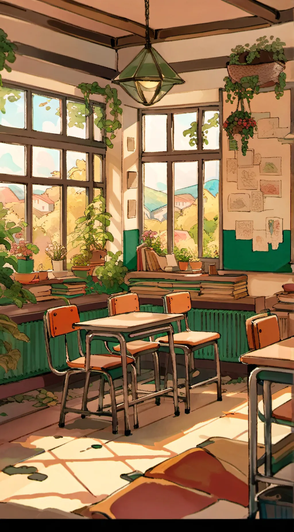 ai character: DANGER FPE background