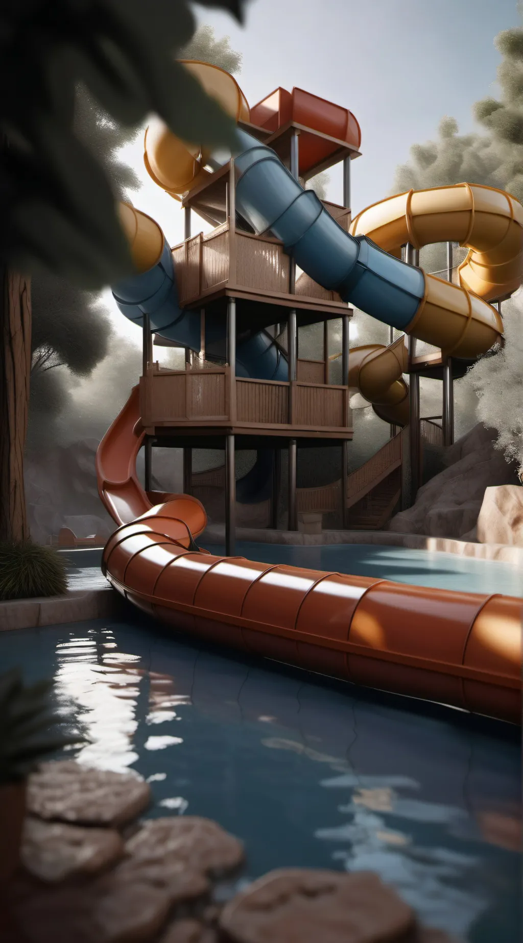 ai character: MT OLYMPUS background