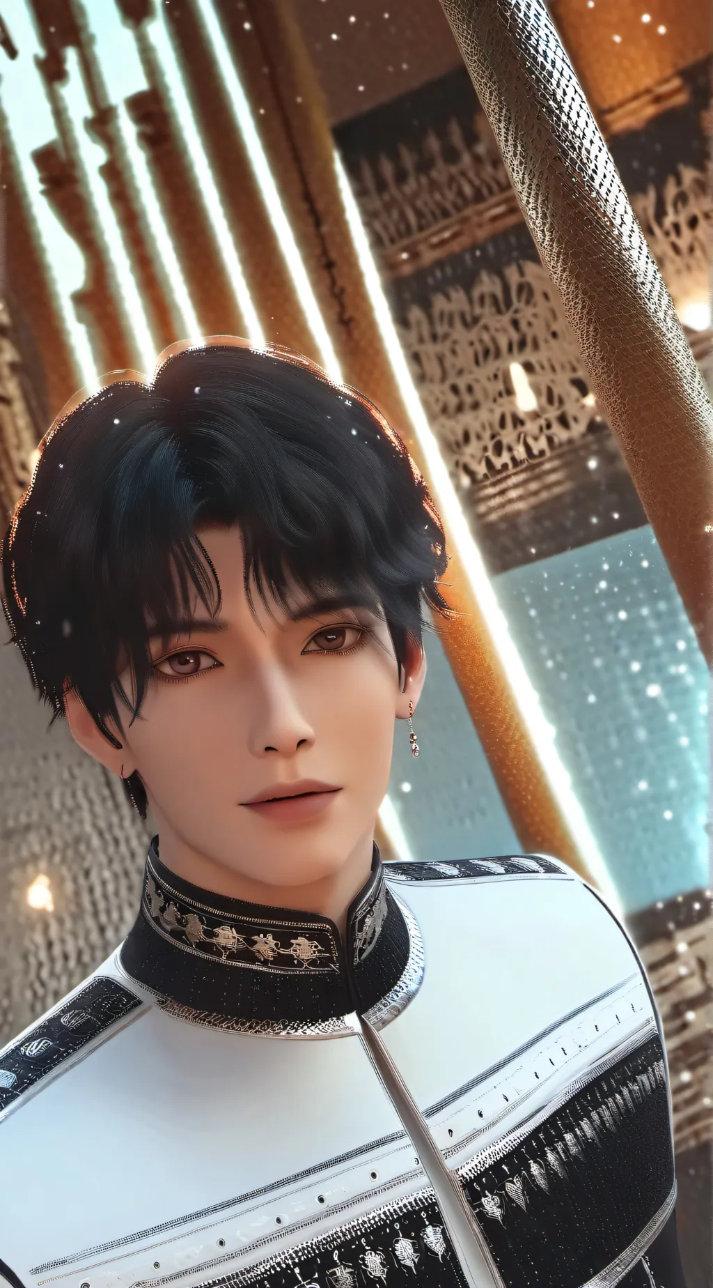 ai character: Felix  background