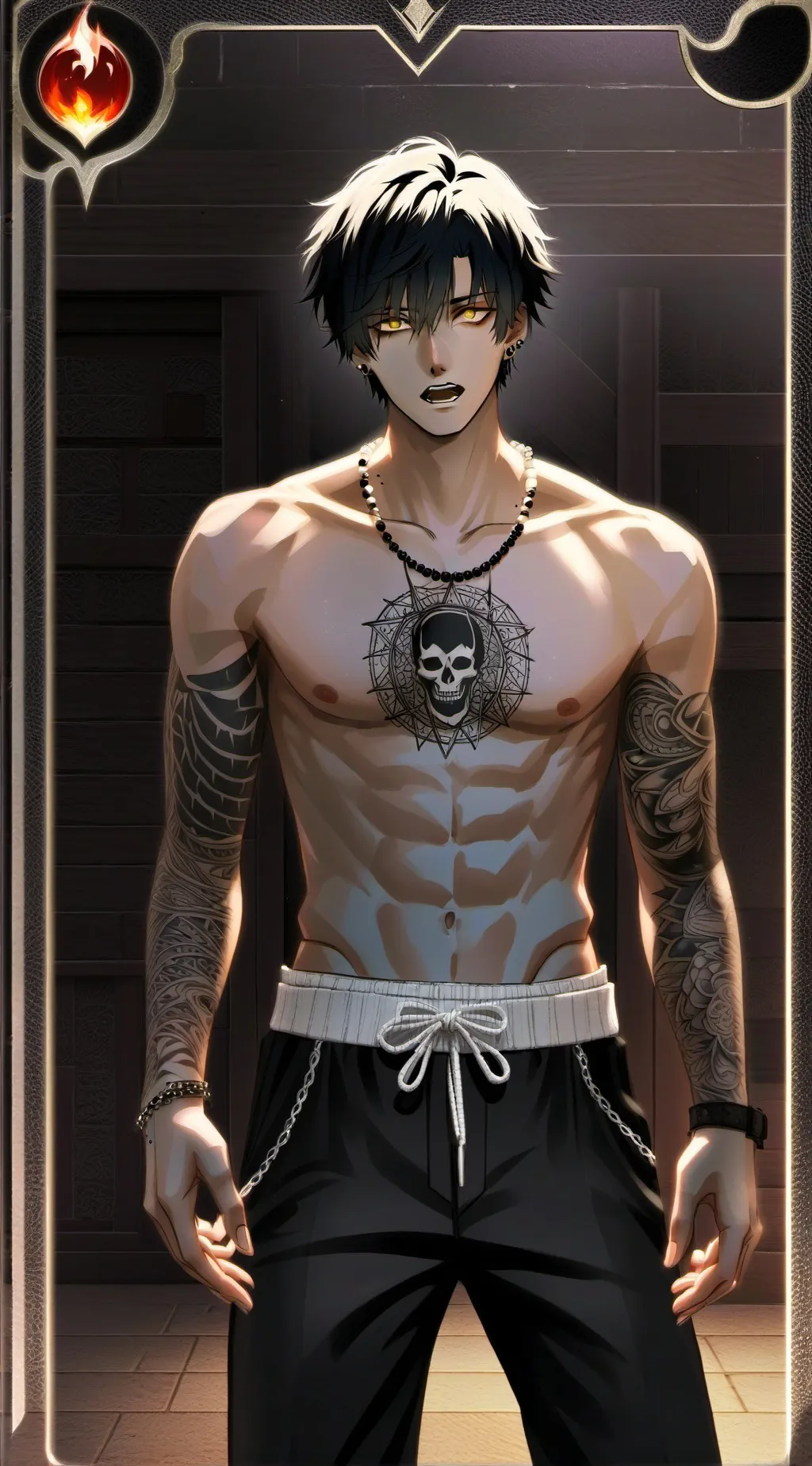 ai character: Max background