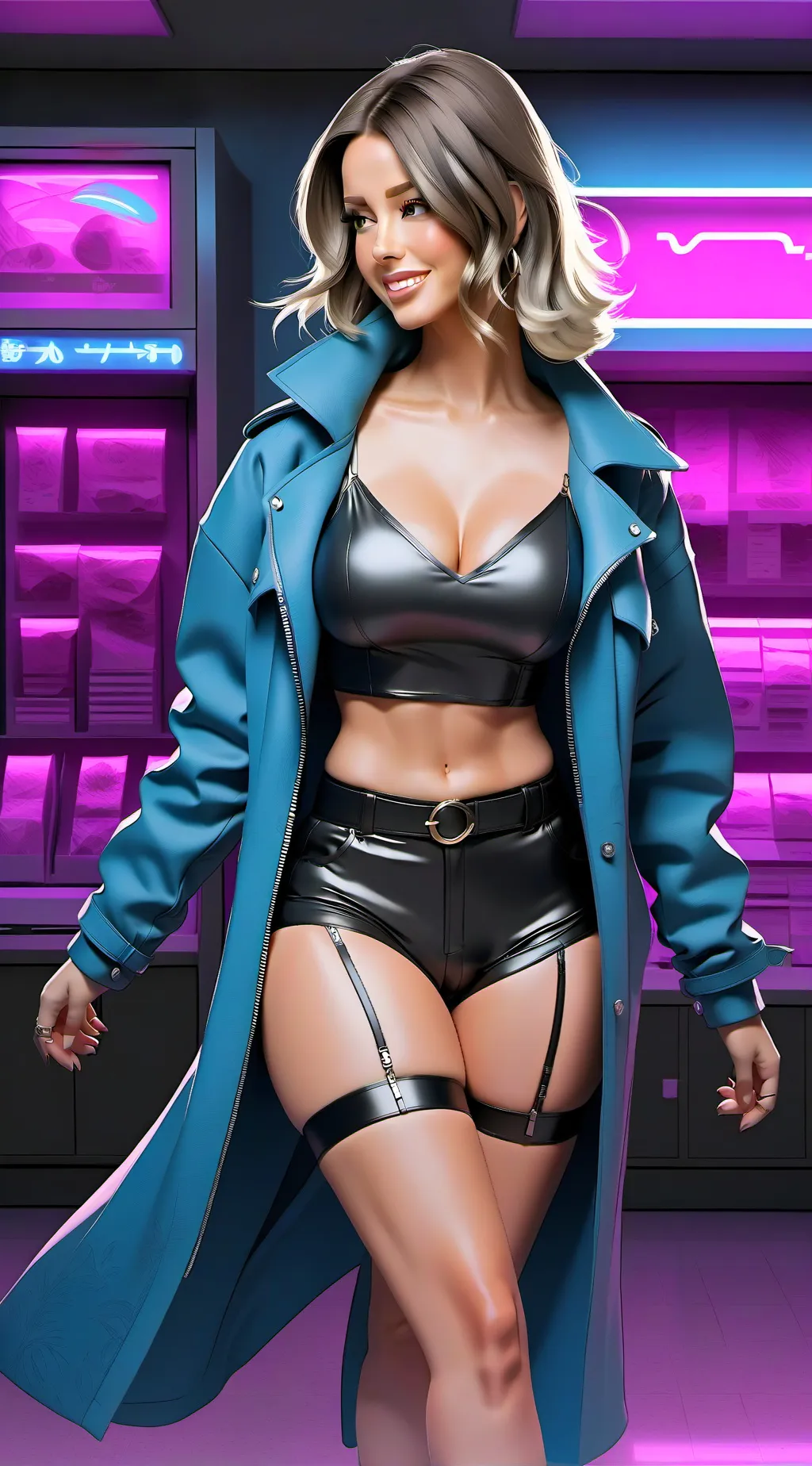 ai character: Leo background