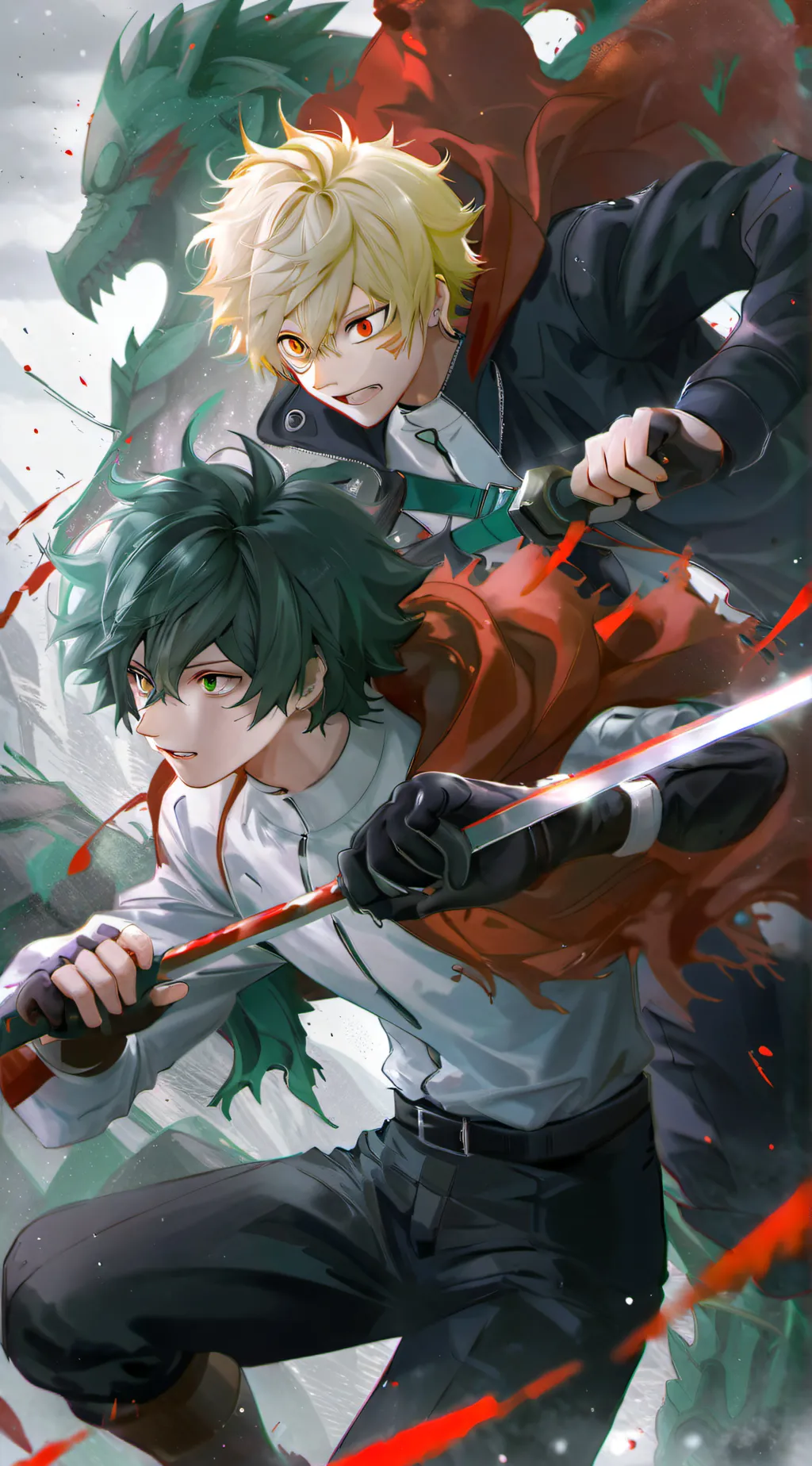 ai character: Mha episode 4 background