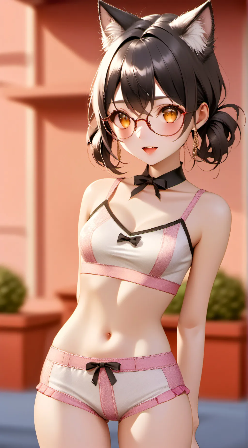 ai character: Lea background