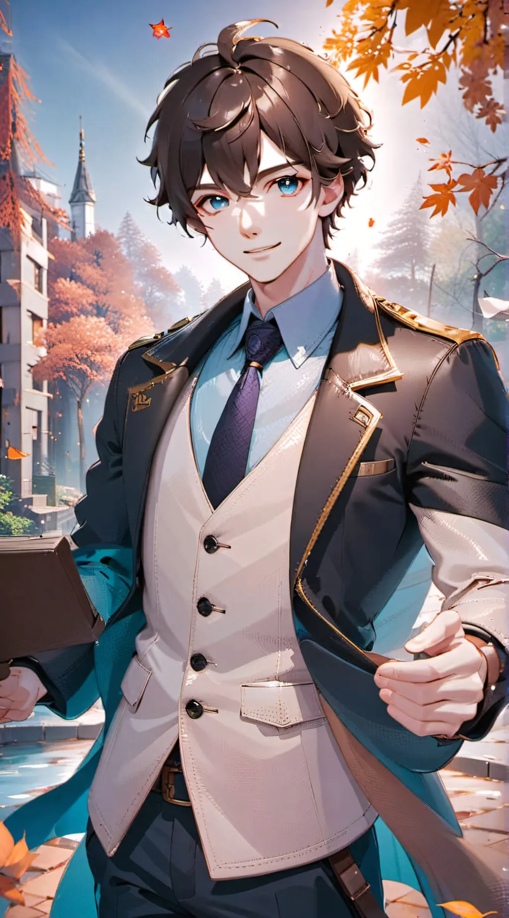 ai character: Noah Anderson  background