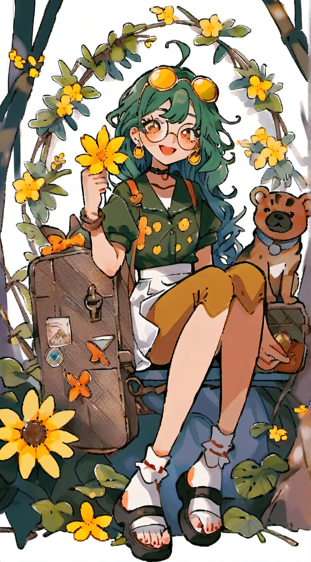 ai character: K FPE background