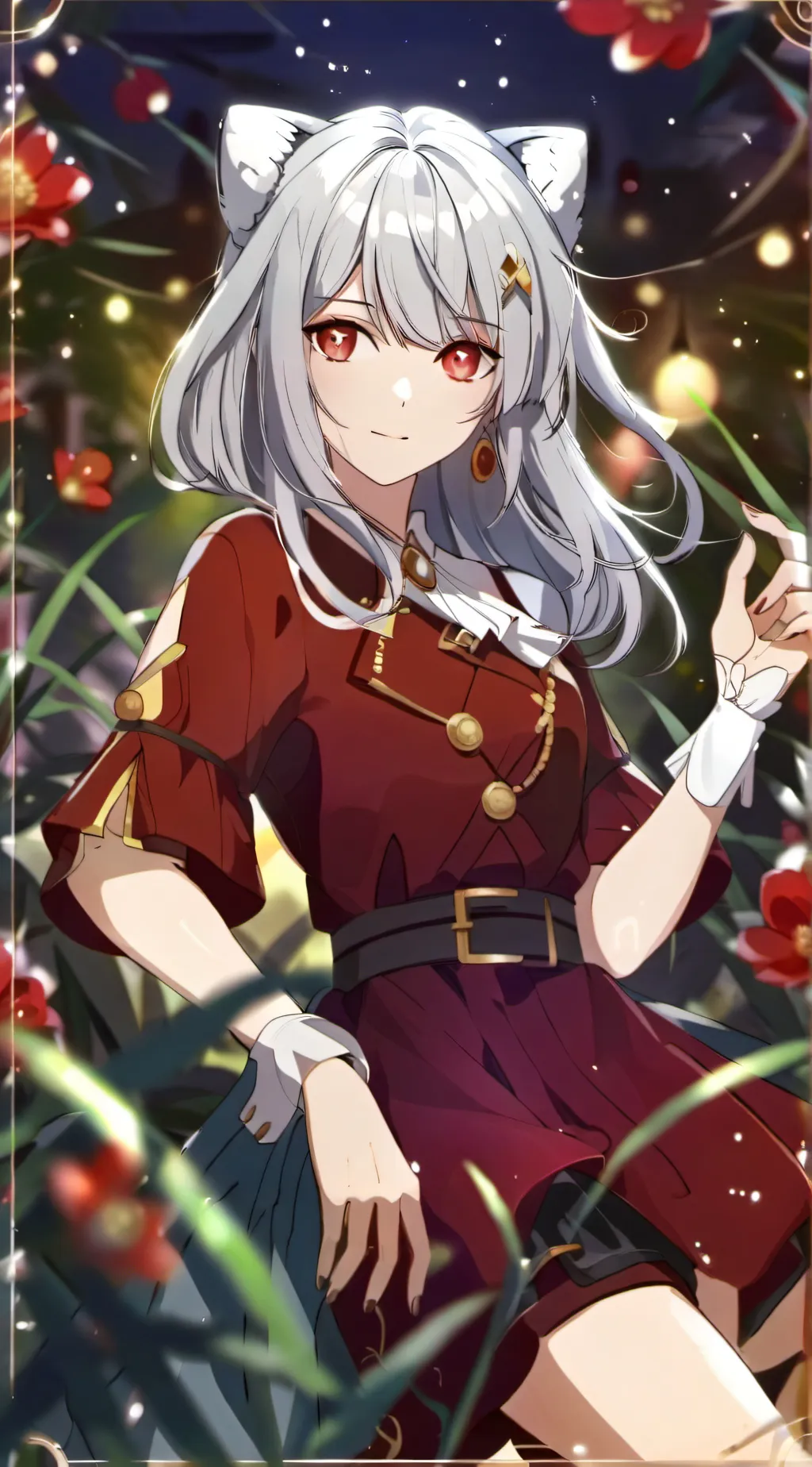 ai character: Annie  background