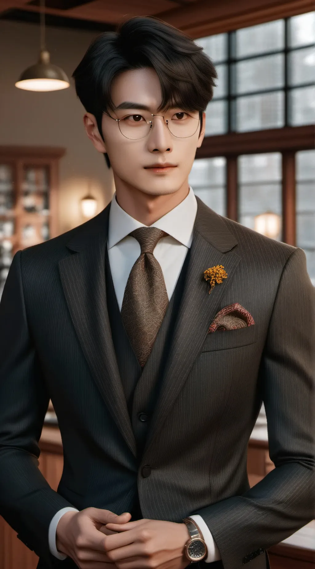 ai character: Luke background