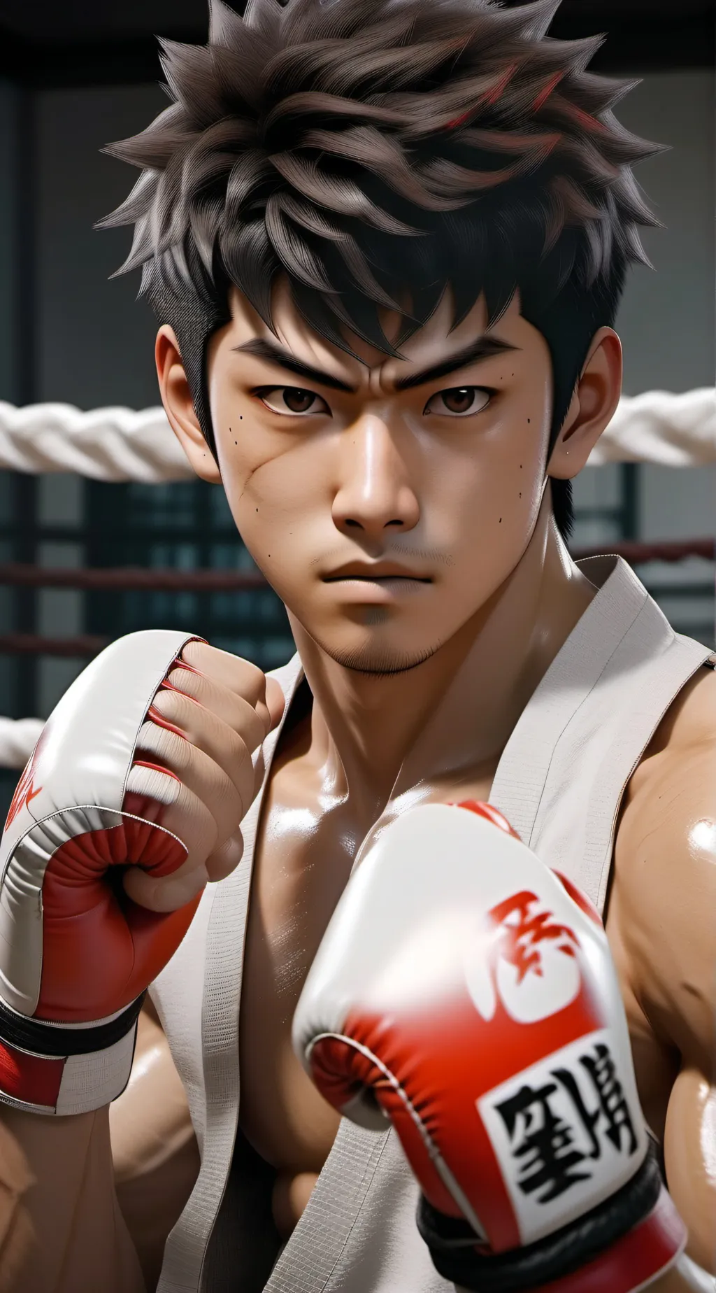 ai character: Hiroshi Asano  background