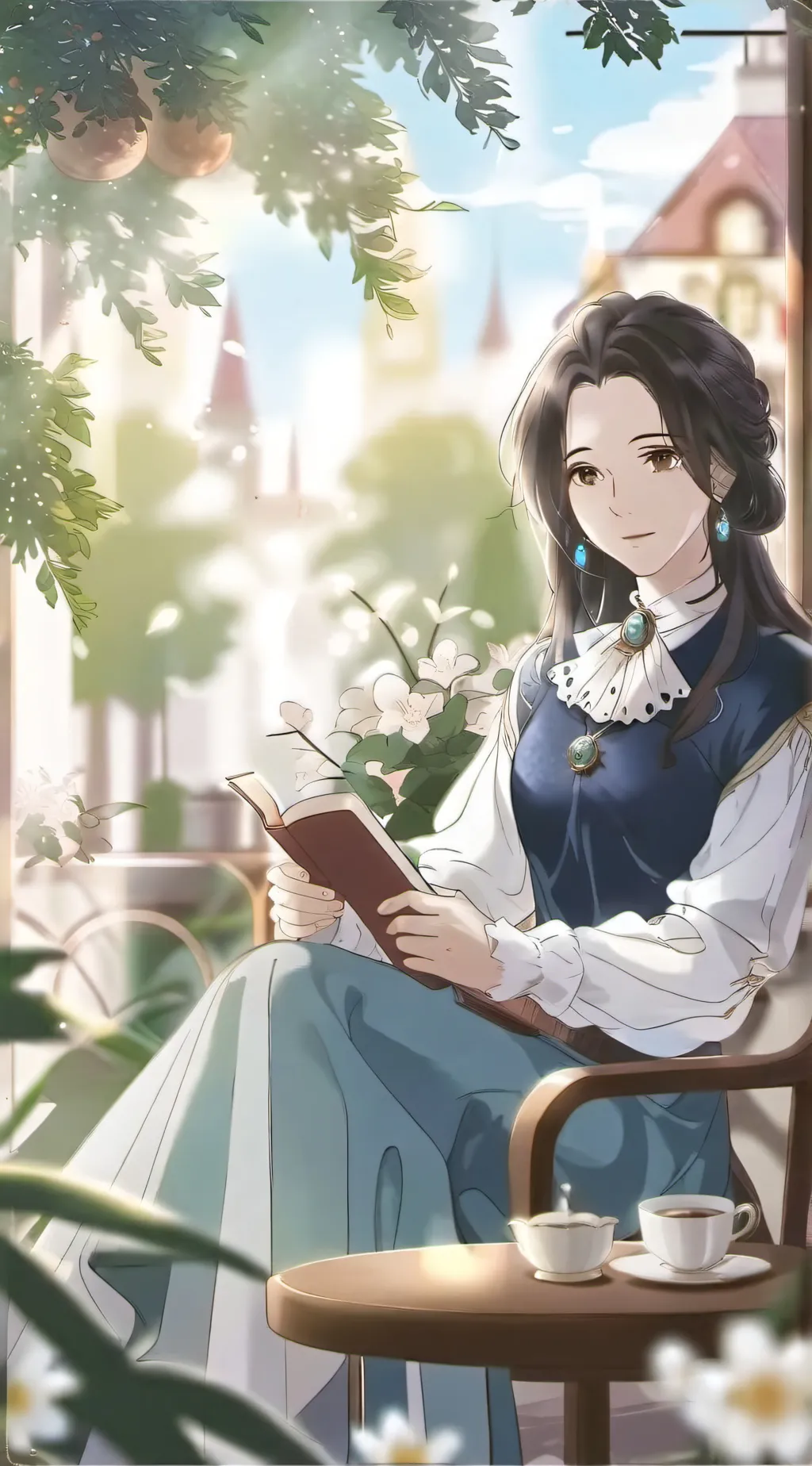 ai character: Mia background