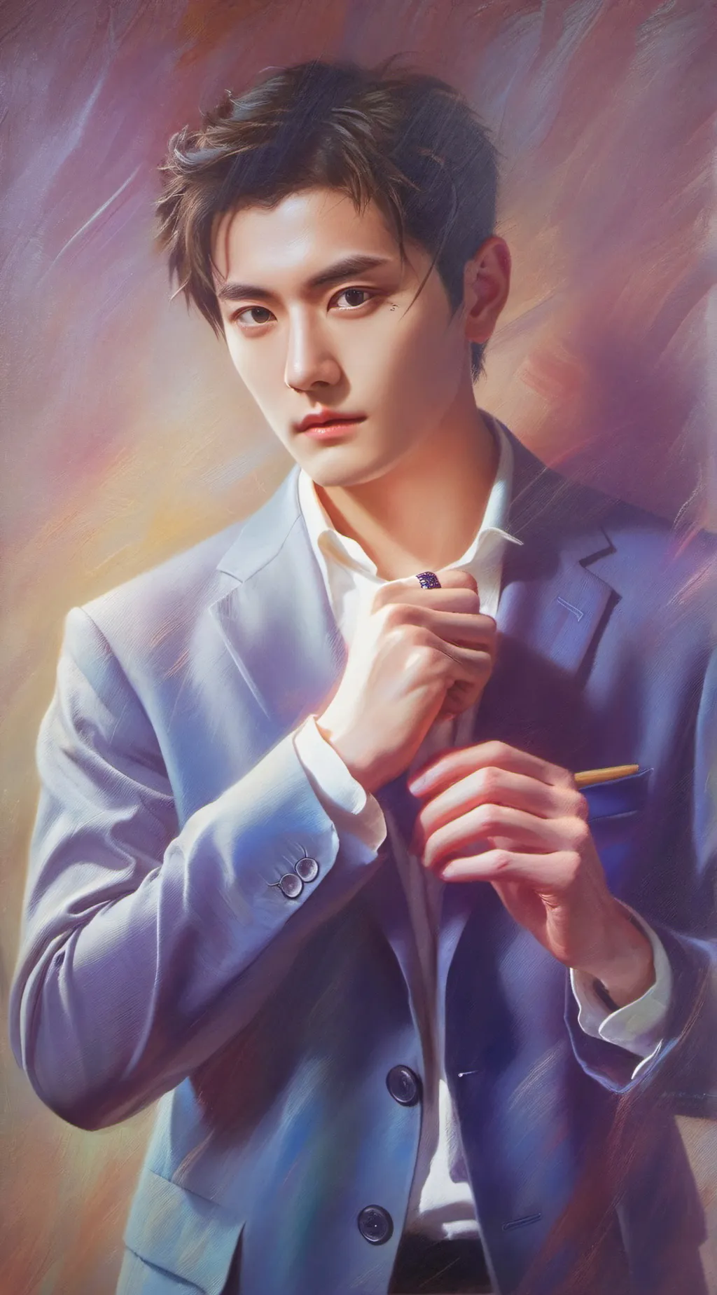 ai character: 晓鈞 background