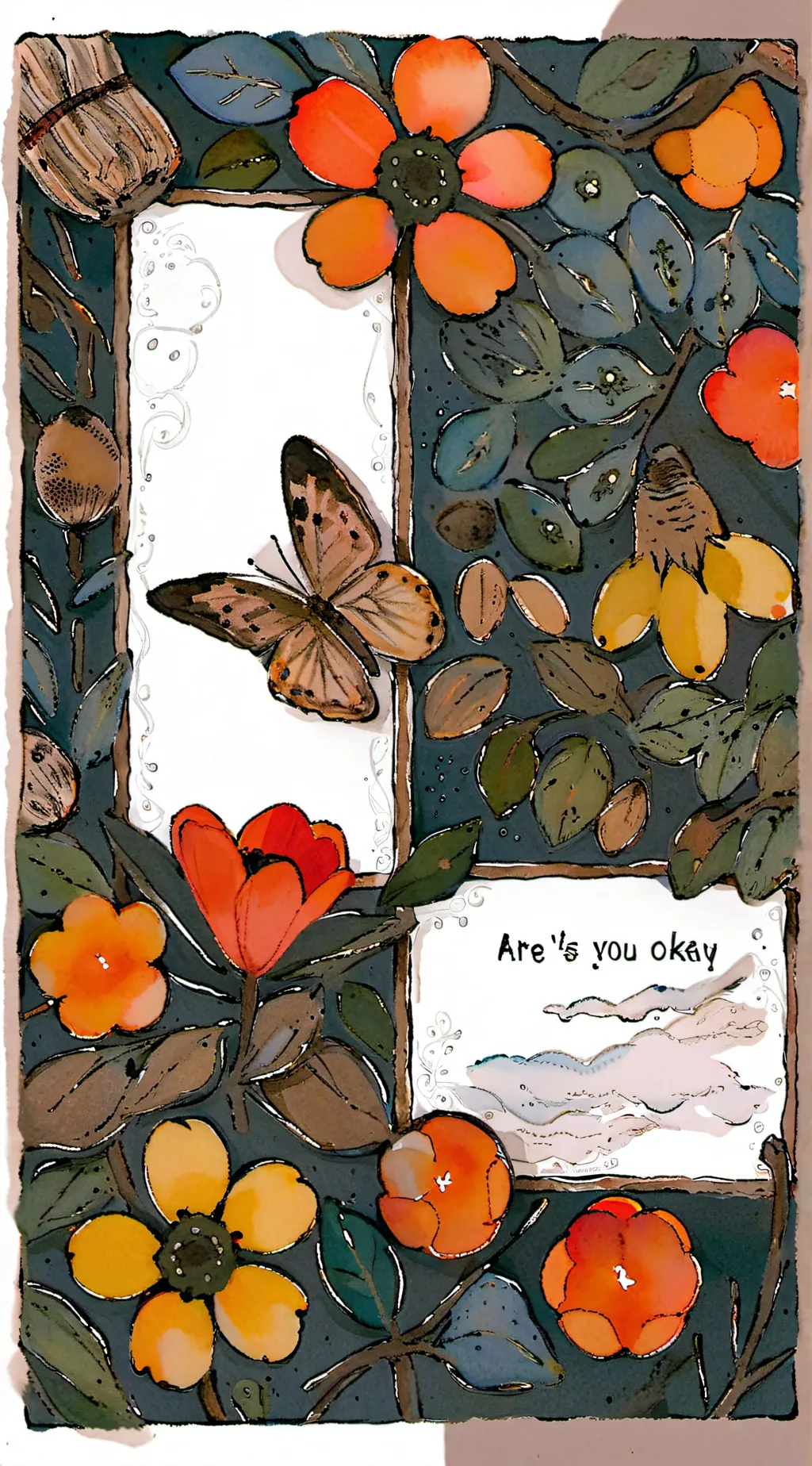 ai character: Emotional test background