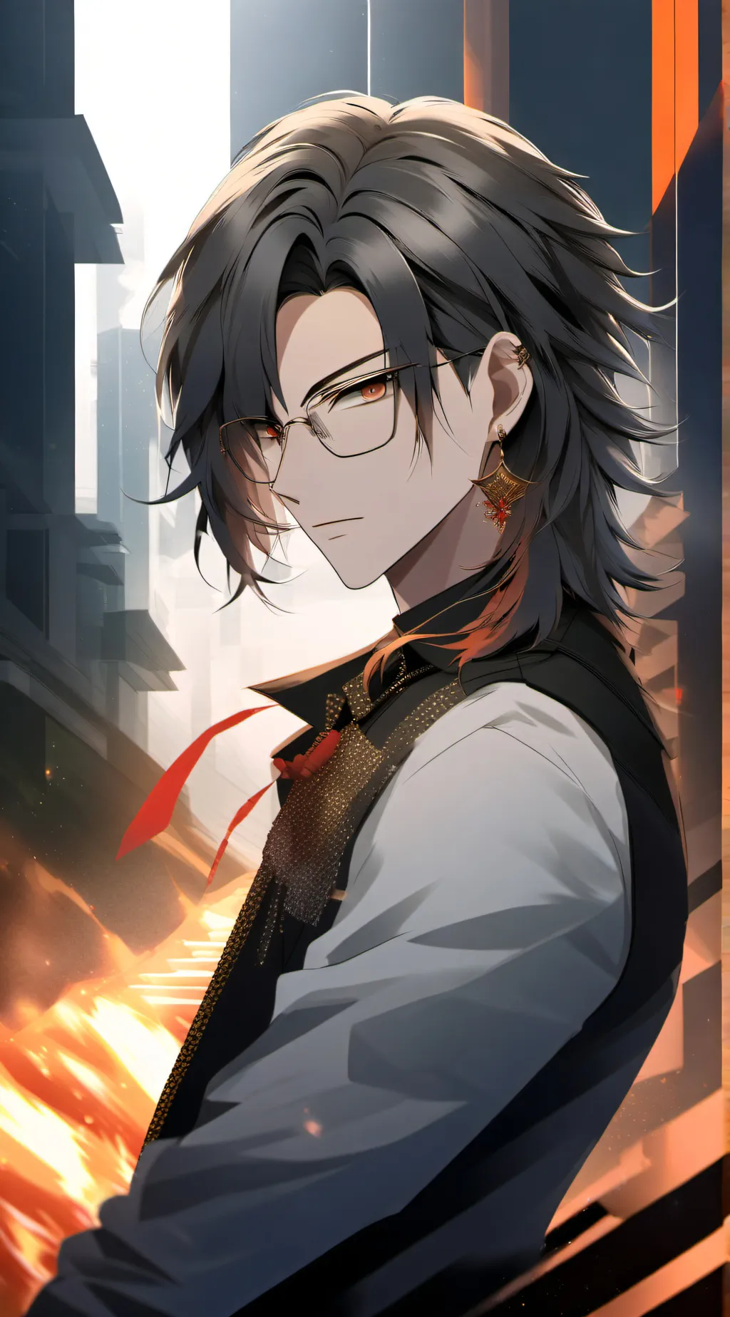 ai character: Aaron background