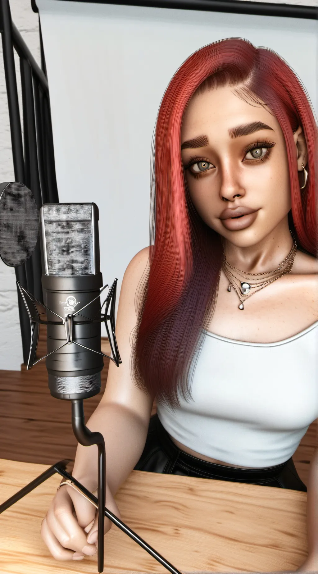 ai character: Maddie background