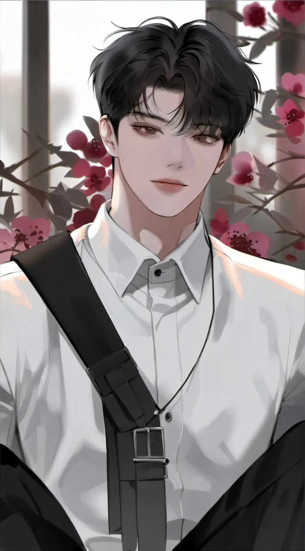 ai character: Lee geom  background